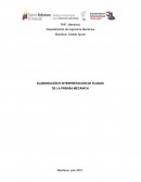 ELABORACIÓN E INTERPRETACIÓN DE PLANOS DE LA PRENSA MECÁNICA