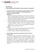 La RSC y el Gobierno Corporativo