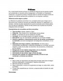 Pólizas y sus características