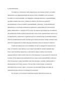 La descentralización.