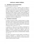 SEGURIDAD Y SALUD OCUPACIONAL