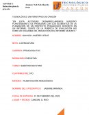 PLANIFICACIÓN PEDAGÓGICA