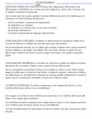 CONTABILIDAD. CONCILIACIONES DE CUENTAS