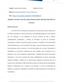 PERSPECTIVAS DE TASAS DE VARIACIÓN DEL PIB EN 2020-2021 POR EFECTO COVID-19