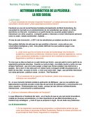 Actividad didáctica de la película: La red social