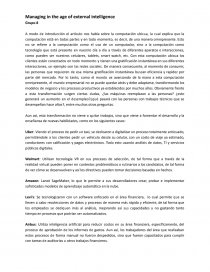 Managing in the age of external intelligence. Página 1