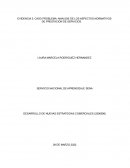 CASO PROBLEMA: ANALISIS DE LOS ASPECTOS NORMATIVOS DE PRESTACION DE SERVICIOS