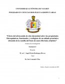 “Efecto del ultrasonido de alta intensidad sobre las propiedades fisicoquímicas, funcionales y reológicas de un aislado proteínico obtenido de la semilla del fruto de noni (Morinda citrifolia)”