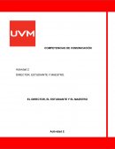 COMPETENCIAS DE COMUNICACIÓN.EL DIRECTOR, EL ESTUDIANTE Y EL MAESTRO