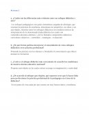 ¿Cuáles son las diferencias más evidentes entre un enfoque didáctico y otro?