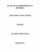 EL ROL DE LOS NEGOCIOS EN LA SOCIEDAD
