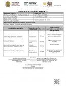 Reporte mensual de servicio social