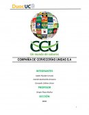 CONTROL DE GESTIÓN COMPAÑÍA DE CERVECERÍAS UNIDAS S.A