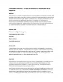 Principales factores a los que se enfrenta la innovación de las empresas