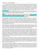 Tiempo eónico y Tiempo Cosmológico