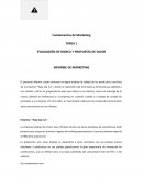 EVALUACIÓN DE MARCA Y PROPUESTA DE VALOR