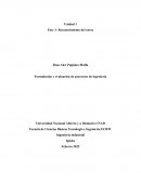 Unidad 1 Formulacion y evaluacion de proyectos de ingenieria