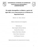 El cambio demográfico en México a partir del siglo XXI y sus consecuencias en el Sistema de Seguridad Social