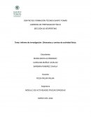 Tarea Informe de investigación Gimnasios y centros de actividad física