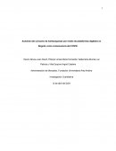 Aumento del consumo de hamburguesas por medio de plataformas digitales en Bogotá, como consecuencia del COVID