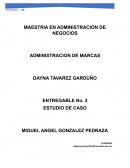 Estudio de caso: Administracion de marcas