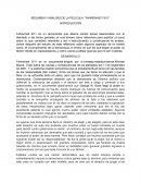 RESUMEN Y ANALISIS DE LA PELICULA “FAHRENHEIT 9/11”