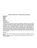 Proyecto de periodo de inicio Sala amarilla