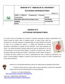 UNIDAD N°2 “¡RESUELVE EL MISTERIO!” ACTIVIDAD INTRODUCTORIA