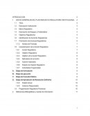 METODOLOGIA A SEGUIR PARA LA ELABORACION DEL PLAN INDICATIVO REGULATORIO INSTITUCIONAL