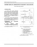 INFORME DE GENERADOR DE FUNCIONES ANGILENT 33120A Y OSCILOSCOPIO TEKTRONIX TDS2024