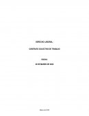 DERECHO LABORAL: CONTRATO COLECTIVO DE TRABAJO