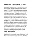 Áreas funcionales de una empresa
