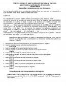 MEDICIÓN Y DESARROLLO DE LOS MERCADOS