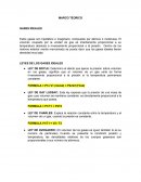 MARCO TEORICO GASES IDEALES