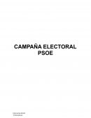 Campaña electoral psoe