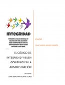 EL CÓDIGO DE INTEGRIDAD Y BUEN GOBIERNO EN LA ADMINISTRACIÓN