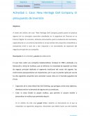 Caso: New Heritage Doll Company. El presupuesto de inversión