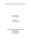 Ensayo de la calidad del agua en la cotidianidad colombiana
