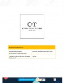 INFORME PROCESOS ADMINISTRATIVOS VIÑA CONCHA Y TORO