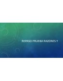 REPASO PRUEBA RAZONES Y PORCENTAJES SEXTO BÁSICO