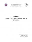 MEDICIÓN DE ÁNGULOS DIRECTO Y TRÁNSITO