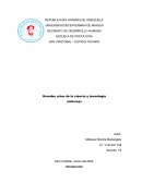 Grandes retos de la ciencia y tecnología