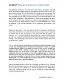 Ética en la Ciencia y la Tecnología