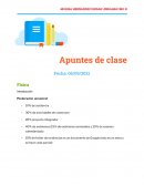 Apuntes de clase. Física