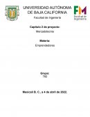 Capítulo 2 de proyecto: Mercadotecnia