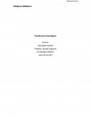 TRABAJO SEMANA 5 Planificación Estratégica