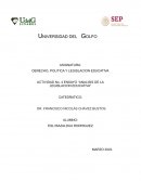 EL ESTADO MEXICANO Y LA POLITICA EDUCATIVA