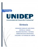 Funciones y actividades de compra