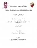 Administración estratégica de comercio exterior