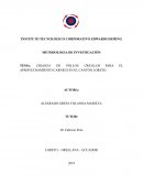 CRIANZA DE POLLOS CRIOLLOS PARA EL APROVECHAMIENTO CARNICO EN EL CANTÓN LORETO